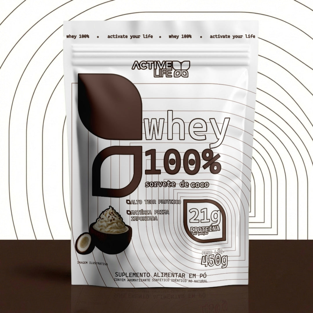 ACTIVE LIFE WHEY 50% SORVETE DE COCO 450G