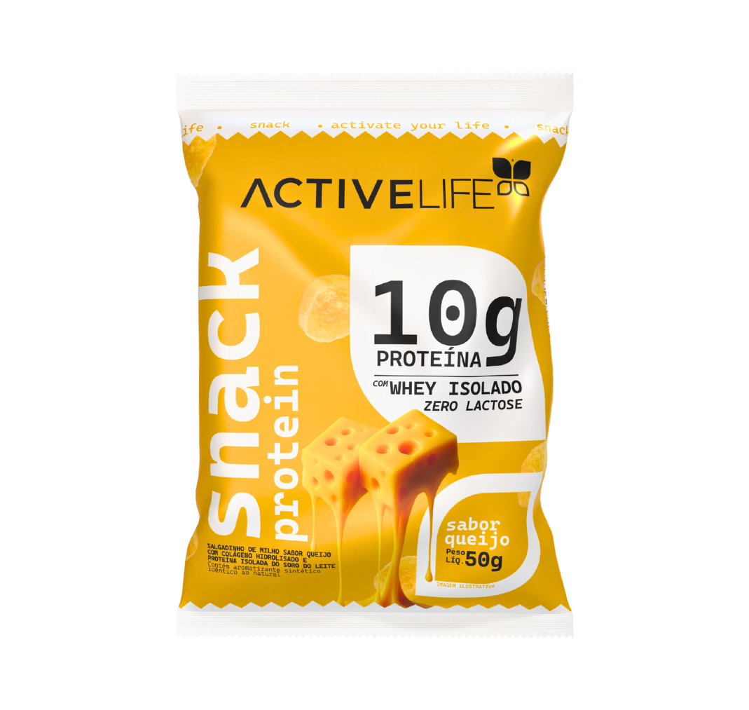 ACTIVE LIFE SALGADINHO PROTEICO QUEIJO