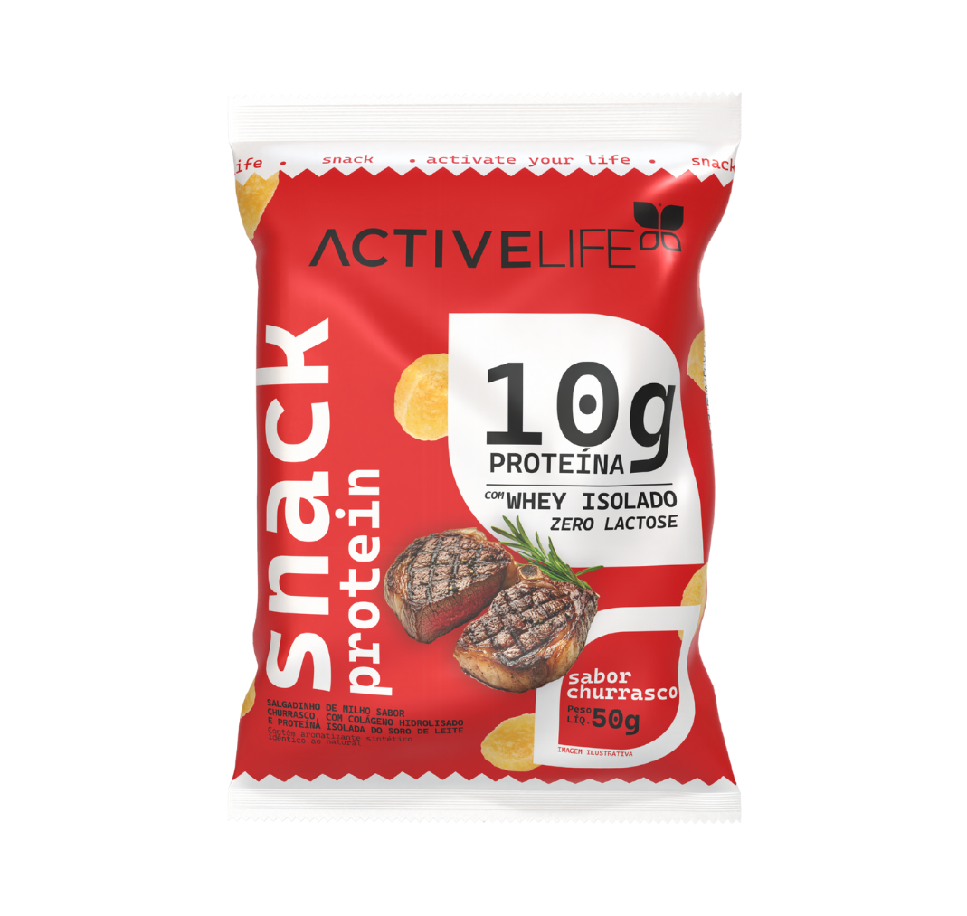 ACTIVE LIFE SALGADINHO PROTEICO CHURRASCO