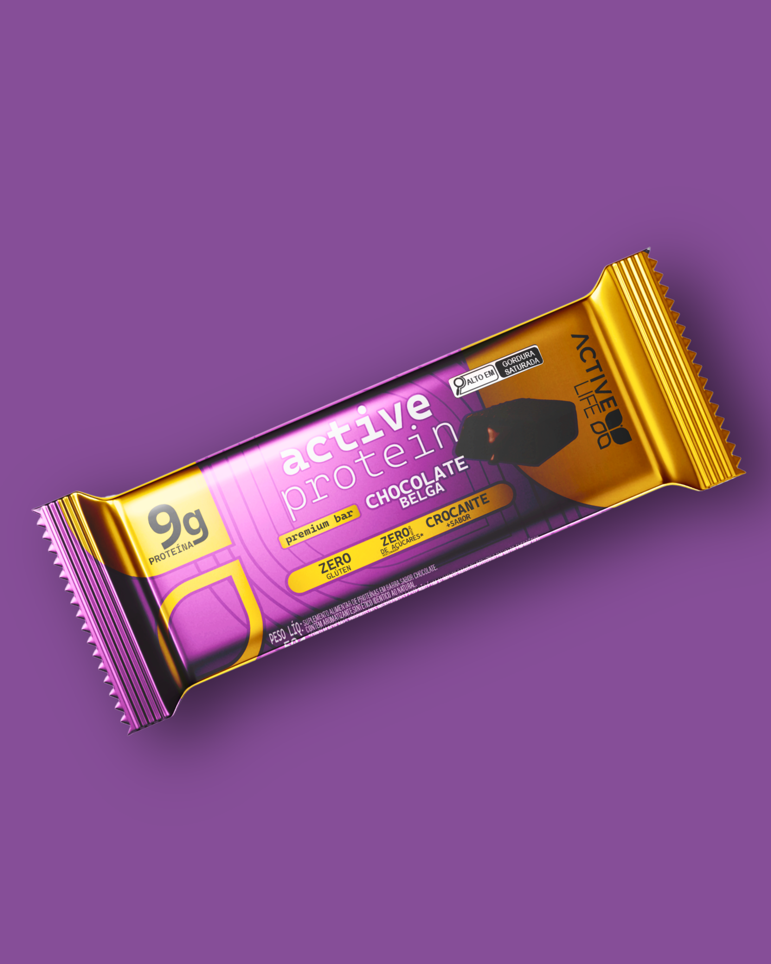 ACTIVE LIFE BARRA DE PROTEINA CHOCOLATE BELGA