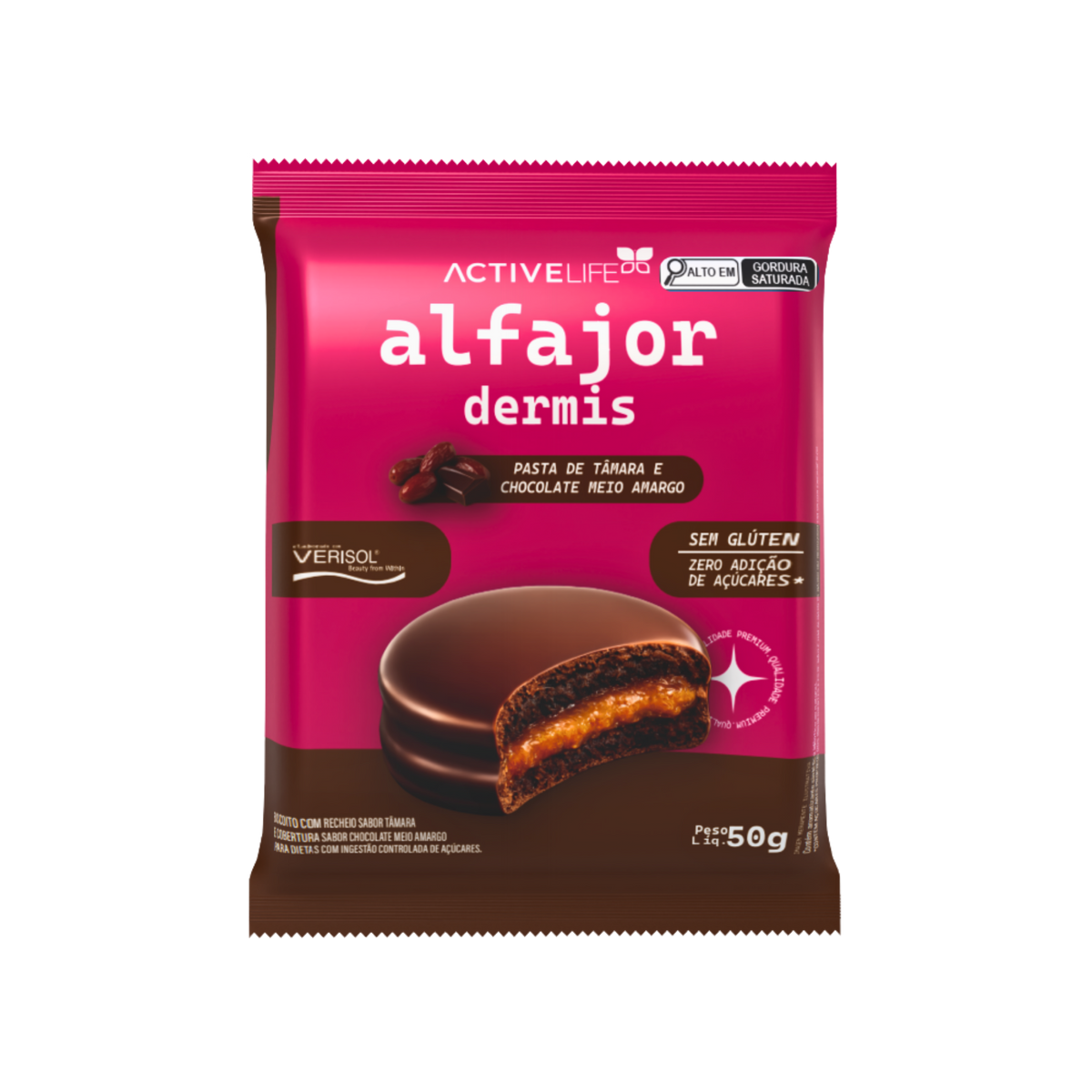 Tâmara & chocolate meio amargo