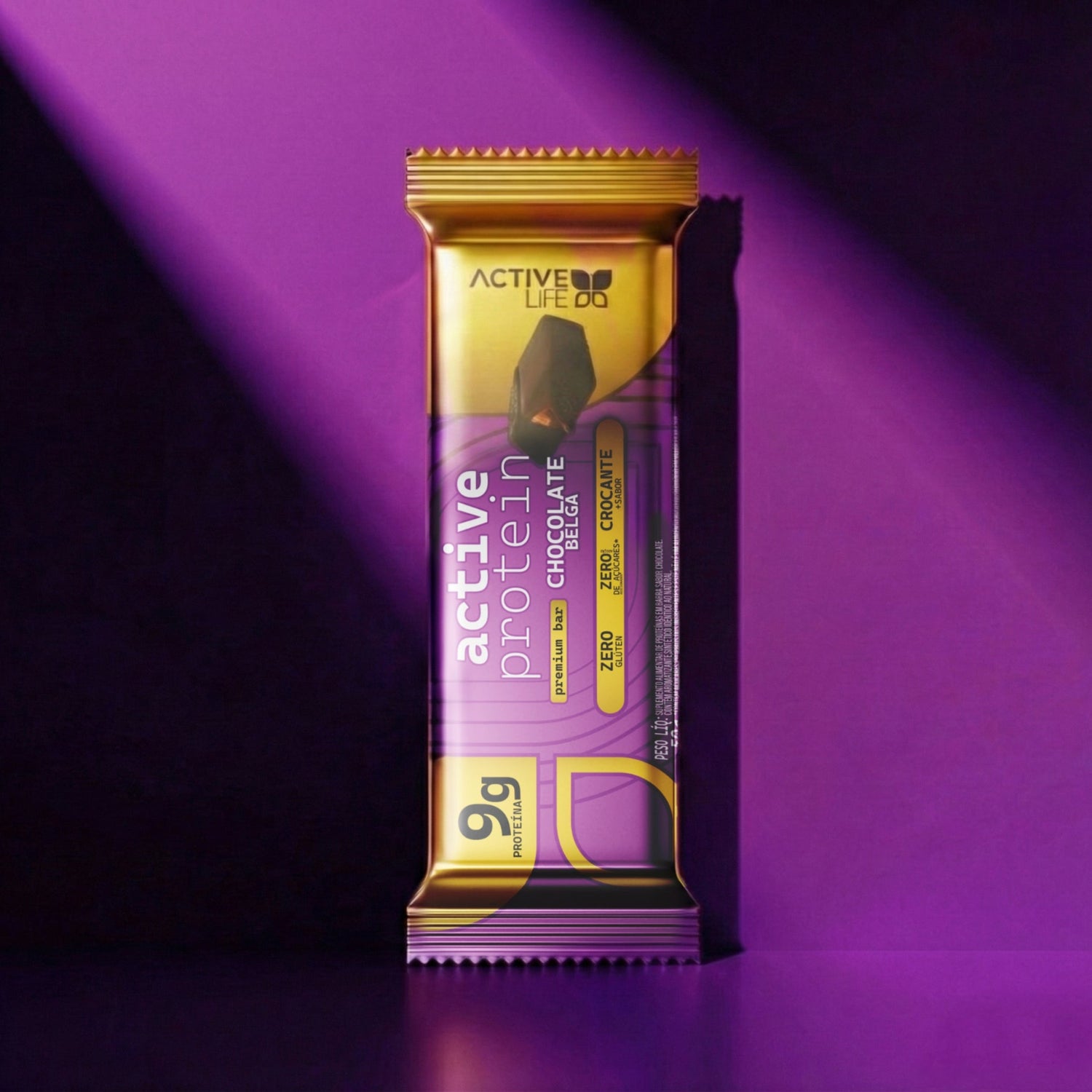 ACTIVE LIFE BARRA DE PROTEINA CHOCOLATE BELGA