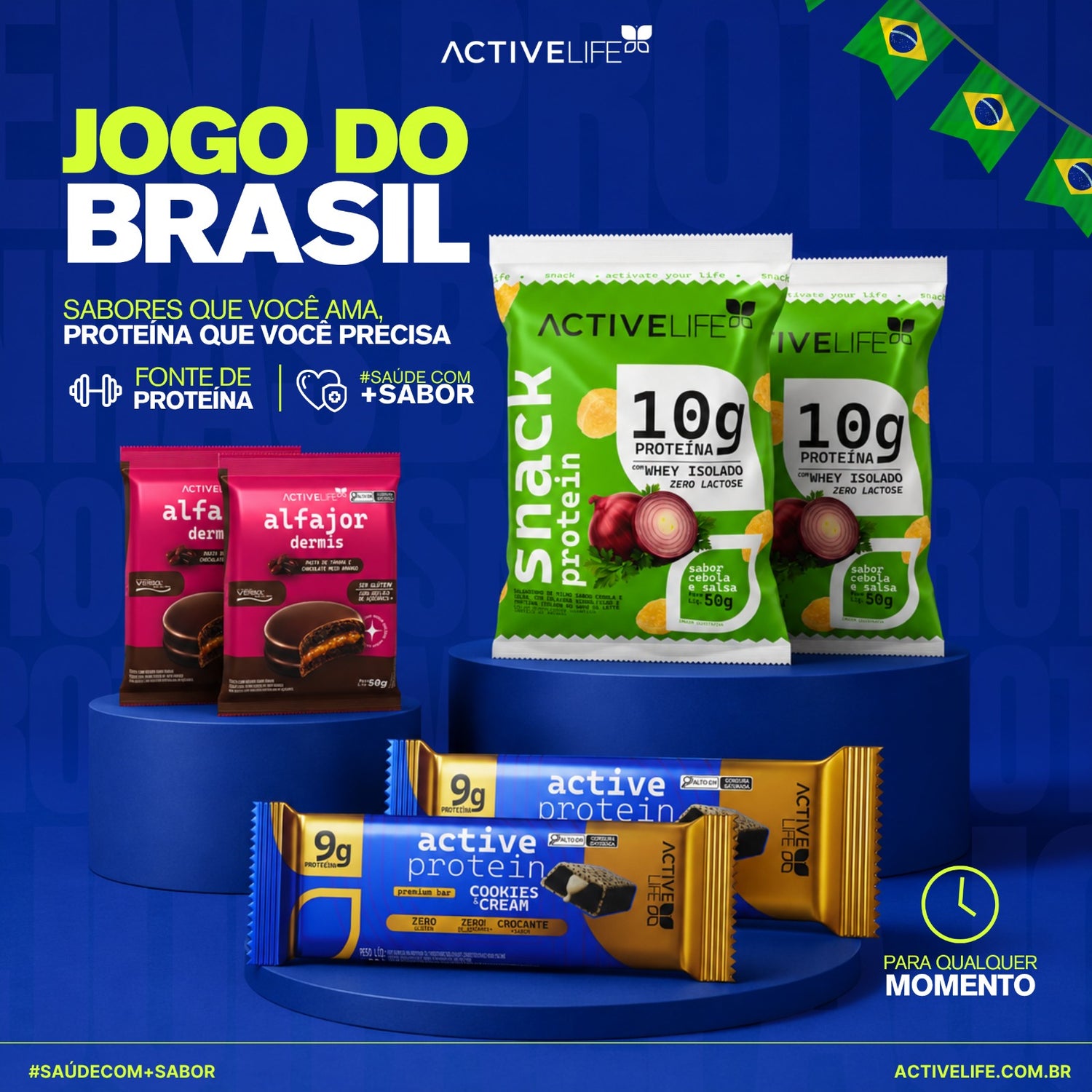 COMBO JOGO DO BRASIL
