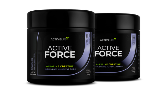 2 UNIDADES - Active Force ALKALINE CREATINE 210G