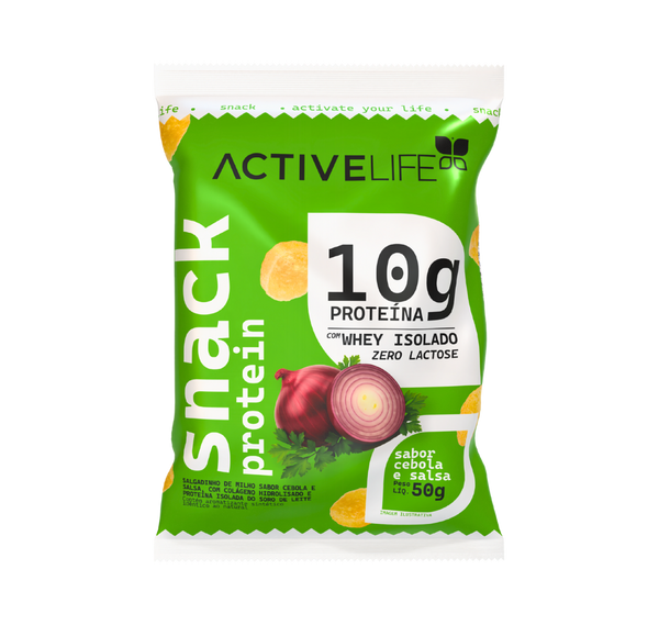 ACTIVE LIFE SALGADINHO PROTEICO CEBOLA E SALSA