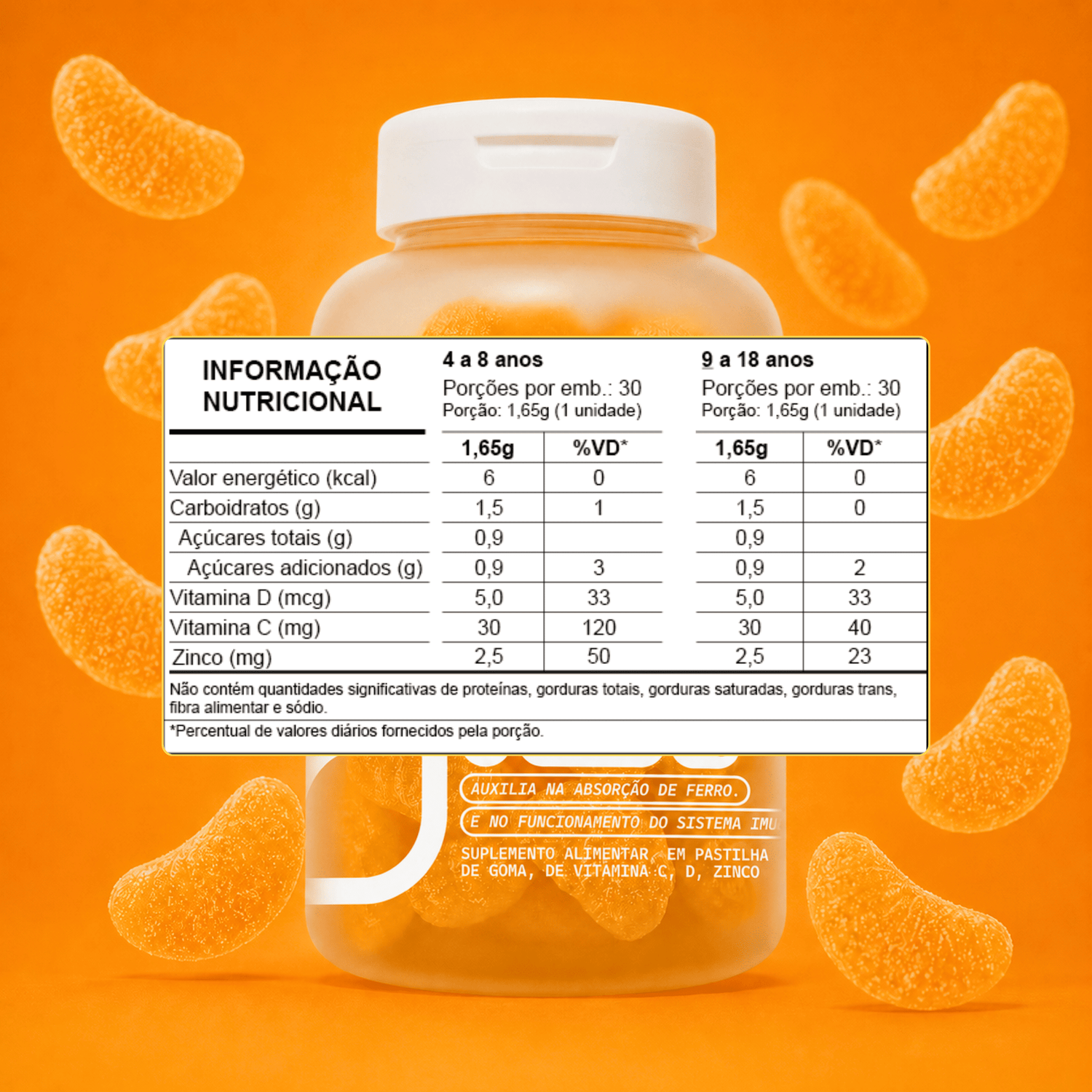 ACTIVE LIFE GUMMY C, D e ZN 30 GOMAS