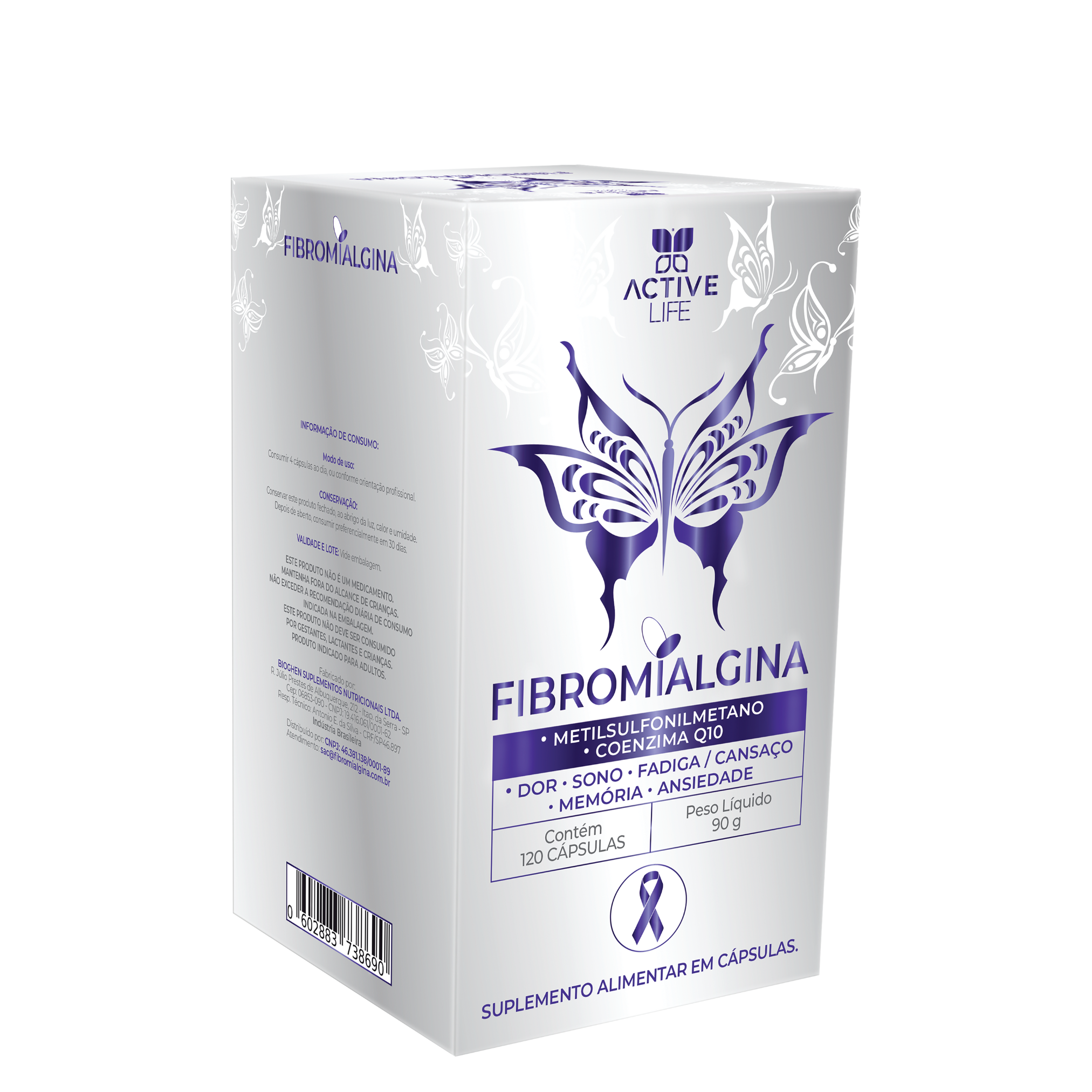 Fibromialgina - 120 Cápsulas
