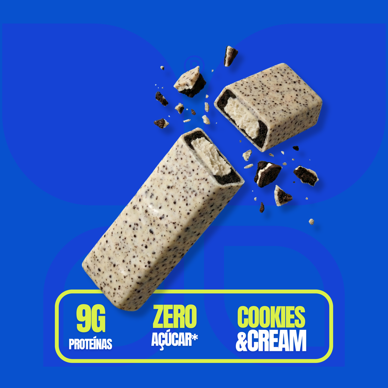 BARRA DE PROTEINA COOKIES & CREAM - ACTIVE LIFE