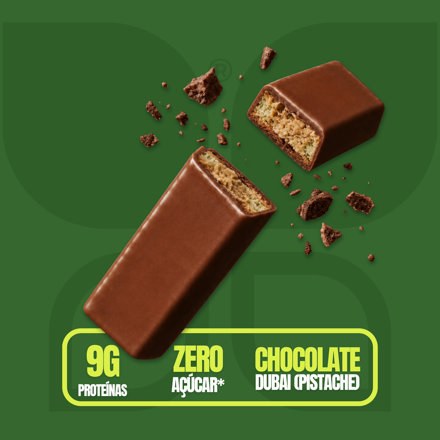 BARRA DE PROTEINA CHOCOLATE DUBAI - ACTIVE LIFE