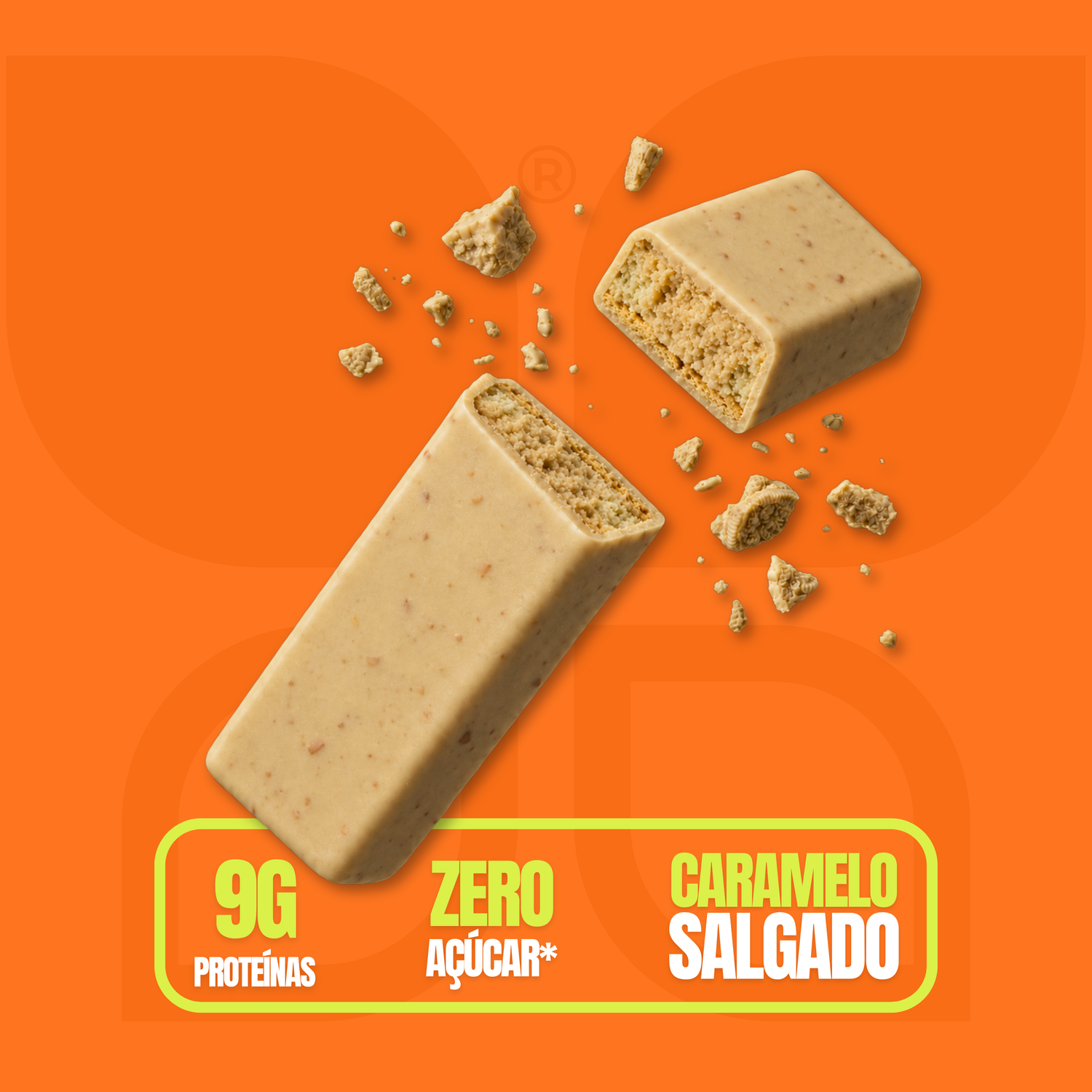 BARRA DE PROTEINA CARAMELO SALGADO - ACTIVE LIFE