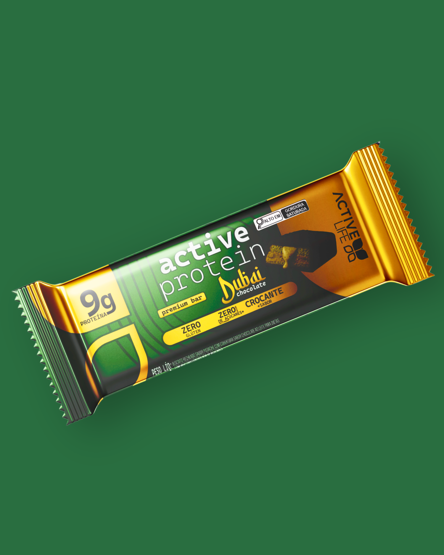 ACTIVE LIFE BARRA DE PROTEINA CHOCOLATE DUBAI