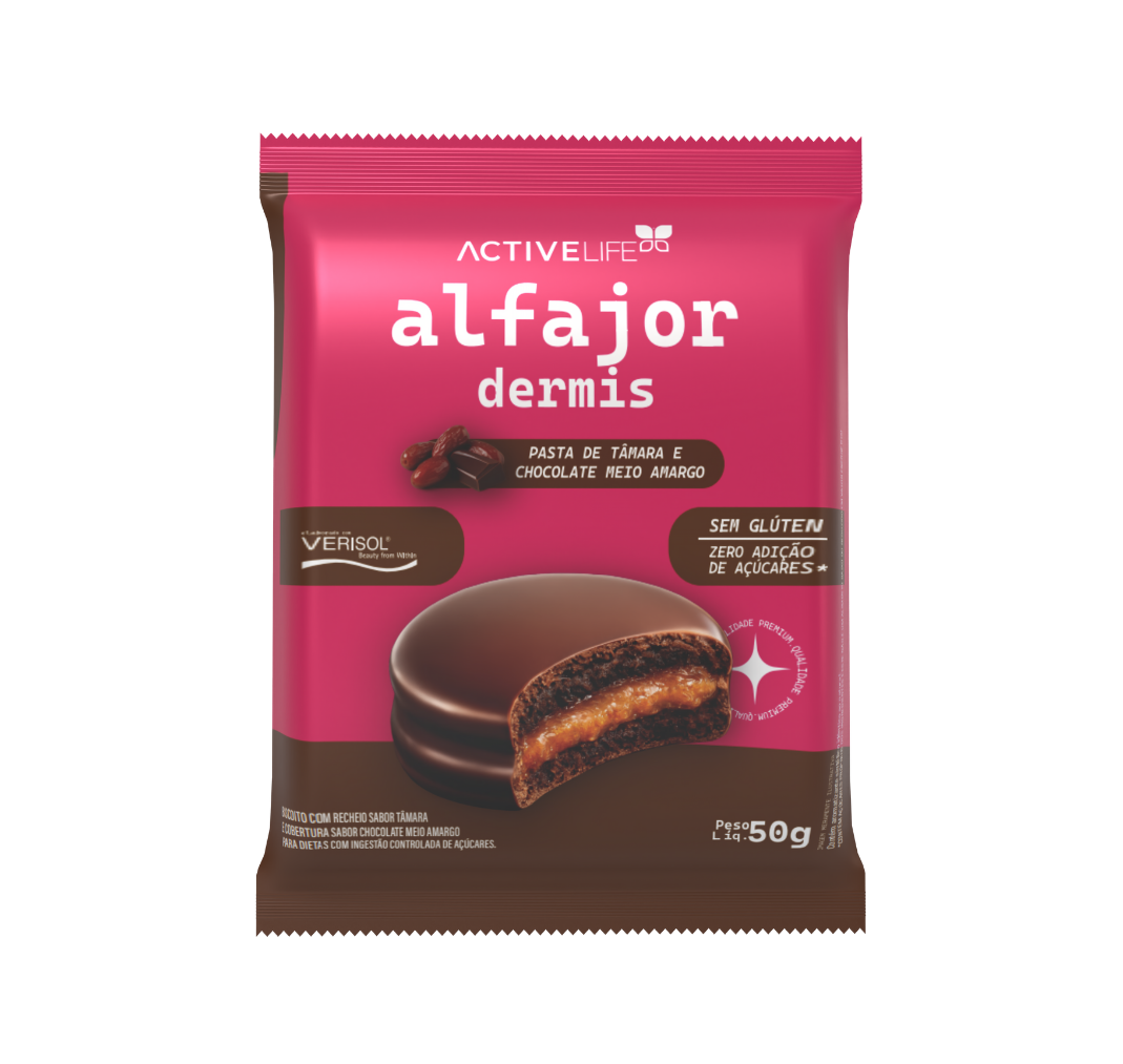 Tâmara & chocolate meio amargo