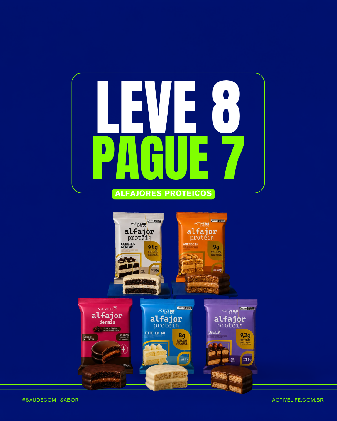 LEVE 8 ALFAJORES E PAGUE POR 7