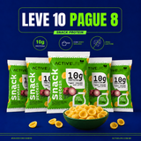 LEVE 10 UNIDADES E PAGUE 8 - SALGADINHO SNACK PROTEICO SABOR CEBOLA E SALSA