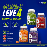 CREATINAS GUMMY - COMPRE 3 E LEVE 4