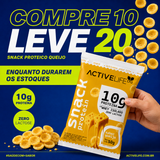 KIT 20 UNIDADES SALGADINHO PROTEICO DE QUEIJO