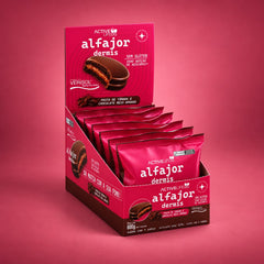 CAIXA 12 UNIDADES ALFAJOR DERMIS TÂMARA E CHOCOLATE - ACTIVE LIFE
