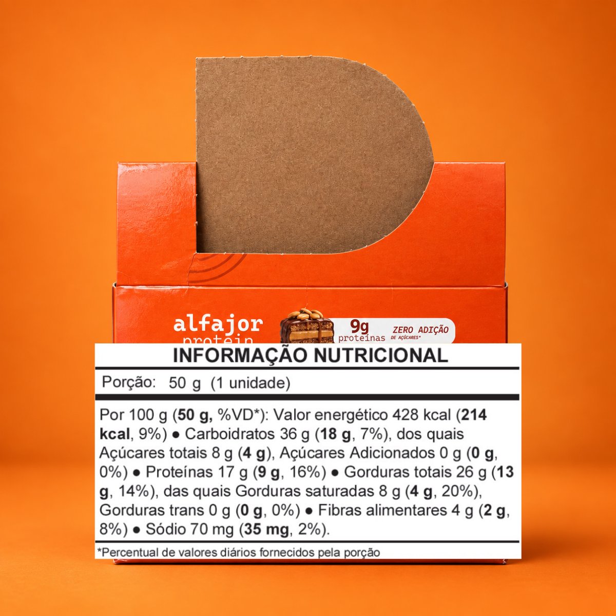 CAIXA 12 UNIDADES ALFAJOR PROTEICO AMENDOIM - ACTIVE LIFE