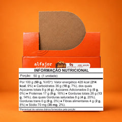 CAIXA 12 UNIDADES ALFAJOR PROTEICO AMENDOIM - ACTIVE LIFE