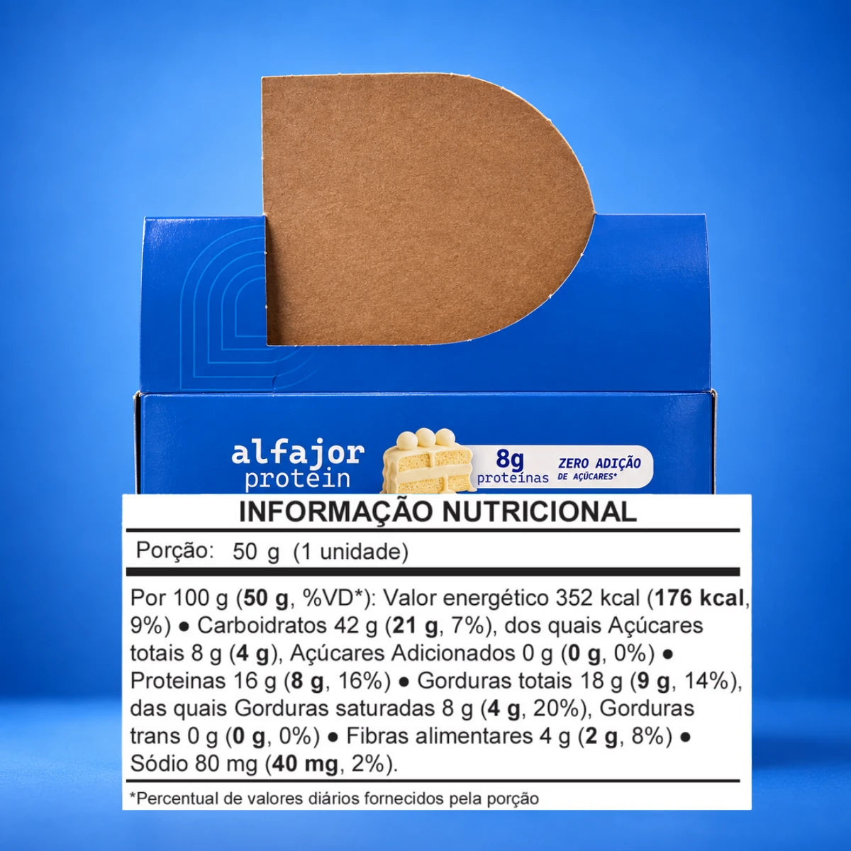 CAIXA 12 UNIDADES ALFAJOR PROTEICO LEITE EM PÓ - ACTIVE LIFE