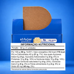 CAIXA 12 UNIDADES ALFAJOR PROTEICO LEITE EM PÓ - ACTIVE LIFE