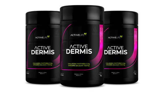 3 UNIDADES - Active Dermis - PEPTIDEO DE COLÁGENO / NUTRICOLIN® 60TABS - Active Life