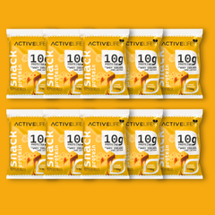 CAIXA 10 UNIDADES SALGADINHO PROTEICO QUEIJO - ACTIVE LIFE