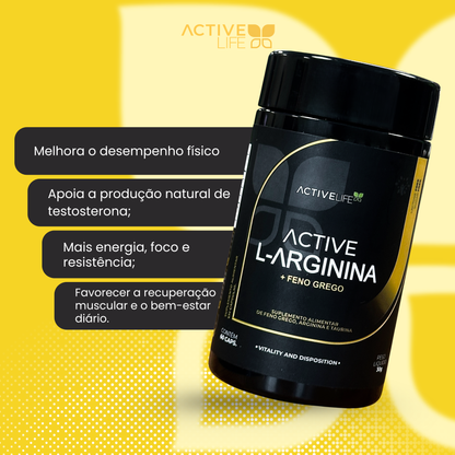 Active L-Arginina + Feno Grego