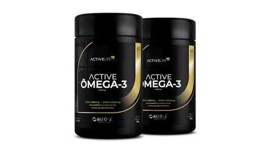 2 UNIDADES - Active Ômega-3 SUPER CONCENTRATE 60CAPS