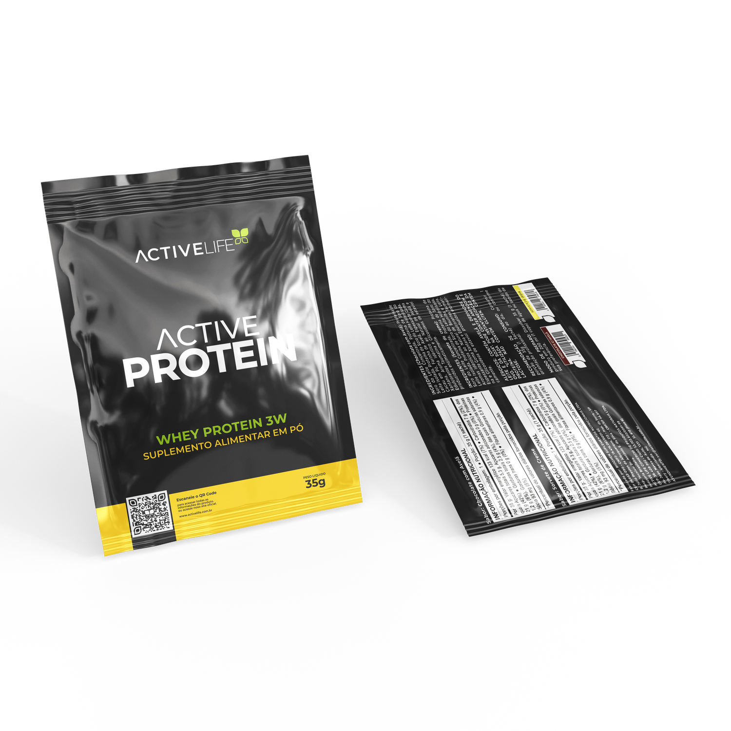 WHEY ACTIVE PROTEIN GOLD 3W MONODOSE - 35G (SACHÊ)